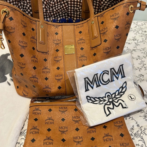 Mcm medium tote bag - Picture 1 of 6
